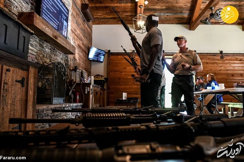 شیوع کرونا و تب داغ خرید اسلحه در آمریکا + تصاویر